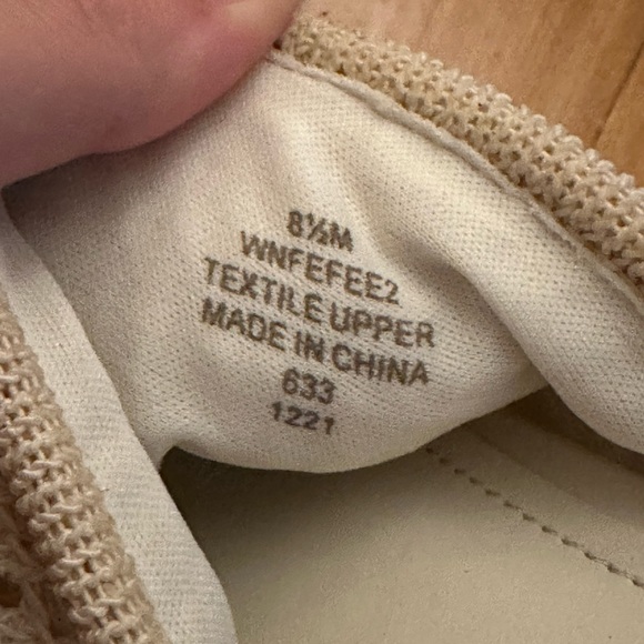 Nine West Off White Fefee Platform Slide Sandals - Picture 9 of 9